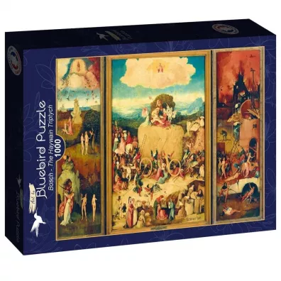 Puzzle 1000 el. W�z z sianem - Tryptyk, Bosch Bluebird Puzzle