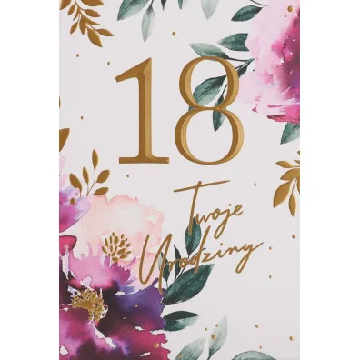 Pan Dragon Karnet B6 Osiemnastka