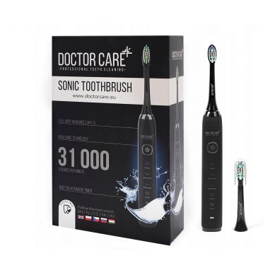 Doctor Care Sonic Toothbrush szczoteczka soniczna do zbw Black