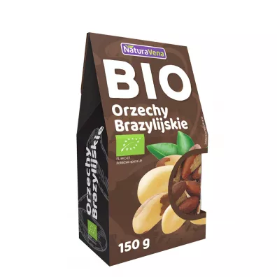 NaturaVena Orzechy brazylijskie 150 g Bio