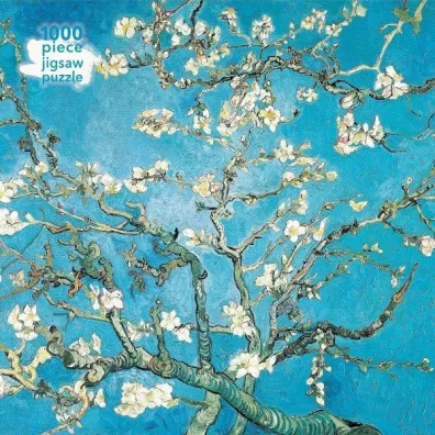 Puzzle 1000 el. Kwitn�cy migda�owiec Vincent van Gogh Flame Tree
