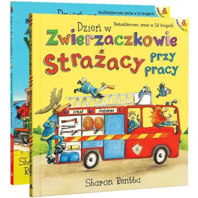 Pakiet - Dzie� w Zwierzaczkowie: Stra�acy przy pracy /, Wyruszamy poci�gami z Kocurkami