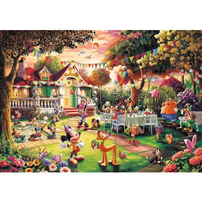 Puzzle 1000 el. Przyj�cie Myszki Mickey Trefl
