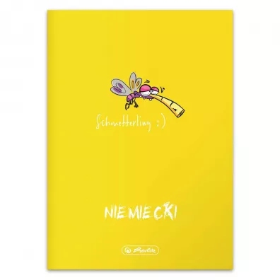 Herlitz Zeszyt A5 Eco J�zyk niemiecki kratka 60 kartek