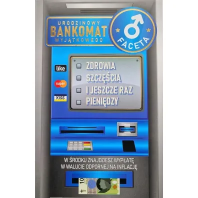 Yeku Karnet Urodziny m�skie