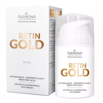 Farmona Professional Retin Gold liftinguj�co-roz�wietlaj�cy krem pod oczy 50 ml