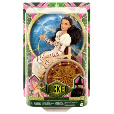 Wicked Lalka Nessarose na w�zku inwalidzkim Mattel