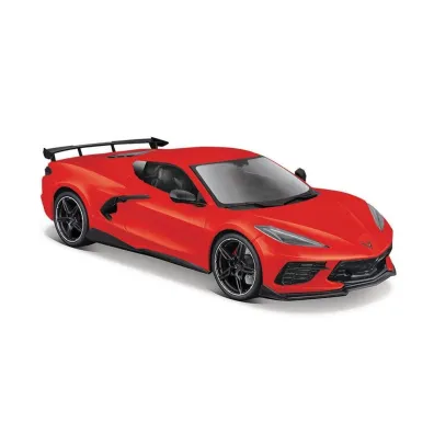 MAISTO 31534-46 Chevrolet Corvette Stingray Coupe czerwony 1:24