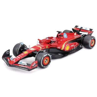 Bburago model 1:24 bolid f1 ferrari sf-24 2024 charles leclerc 18-26821