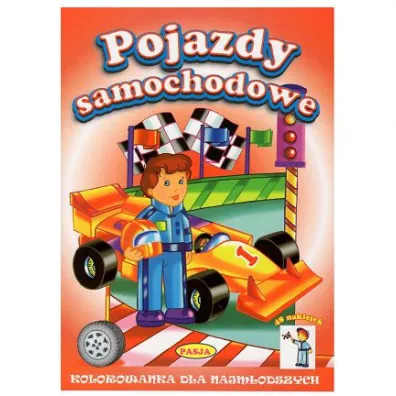 Pojazdy samochodowe kolorowanki dla najm�odszych