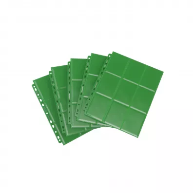 Rebel Koszulki do segregatora 18-Pocket Pages Sideloading Green 50 szt.