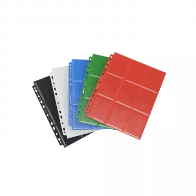 Rebel Koszulki do segregatora 18-Pocket Pages Sideloading Green 50 szt.