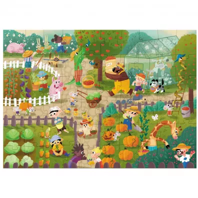 Puzzle 60 el. Wimmel - Summer in the village Dodo