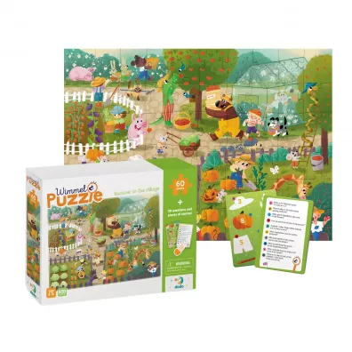 Puzzle 60 el. Wimmel - Summer in the village Dodo