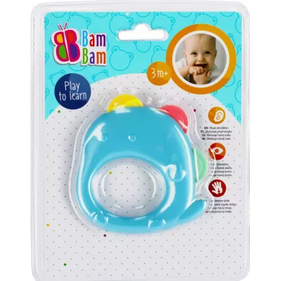Grzechotka dinozaur pastelowy BAM BAM