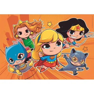 Puzzle 2x60 el. SuperColor. WB DC Comics Clementoni