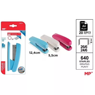 Mp Main Paper Zszywacz �redni + zszywki 24/6 MIX