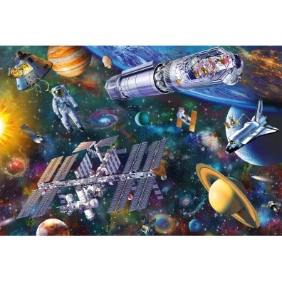 Puzzle 100 el. Przestrze� kosmiczna G3