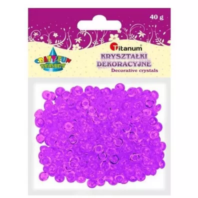 Titanum Kryszta�ki dekoracyjne plastikowe 47 g