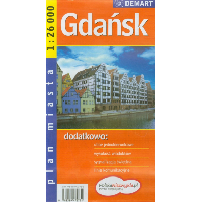 Gdańsk plan miasta 1:26 000