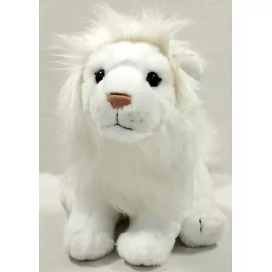Lew bia�y siedz�cy 28cm Dubi