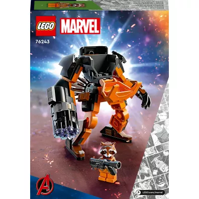 LEGO Marvel Mechaniczna zbroja Rocketa 76243