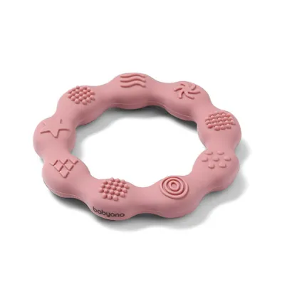 Babyono Gryzak silikonowy Ring