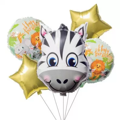 Zestaw balon�w urodzinowych 5 szt.