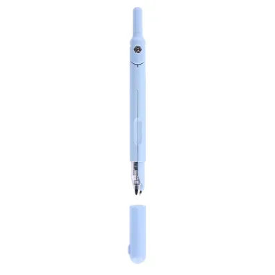 Cyrkiel metalowy zamykany z o��wkiem aut niebieski STRIGO SSC483NIEB