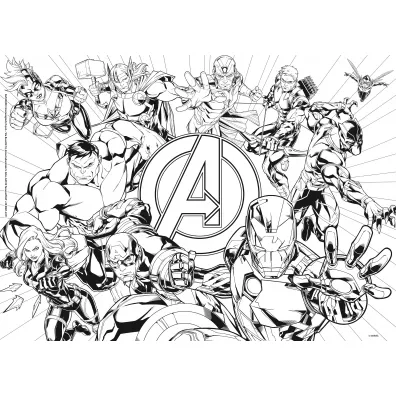 Puzzle 60 el. Marvel Avengers Lisciani