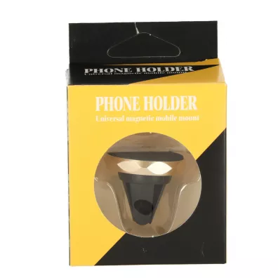 Uchwyt magnetyczny do telefonu holder samochodowy na kratk� wywiew z�oty