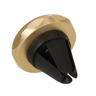 Uchwyt magnetyczny do telefonu holder samochodowy na kratk� wywiew z�oty