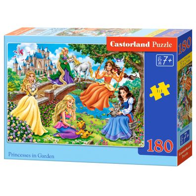 Puzzle 180 el. Princesses in Garden Castorland