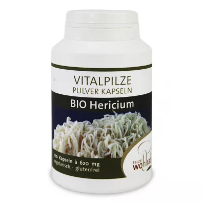 Pilze Wohlrab Grzyby hericium (sopl�wka je�owata) 620 mg Suplement diety 100 kaps. Bio