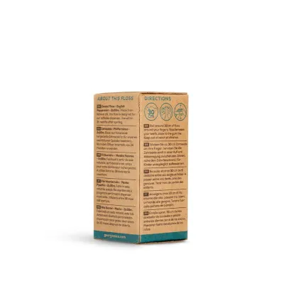 Georganics Refill, Naturalna ni� dentystyczna, English Peppermint 2 x 30 m