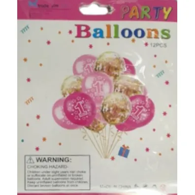 Mk Trade Balony BSC-655 mix 12 szt.