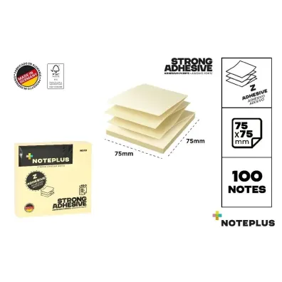 Mp Main Paper Karteczki samoprzylepne 75x75mm 100K ��te "Z"