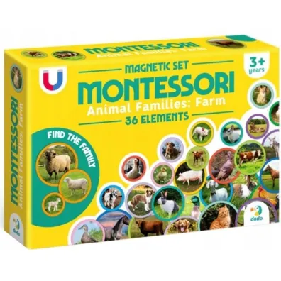Zestaw magnetyczny Montessori Zwierz�ta na farmie