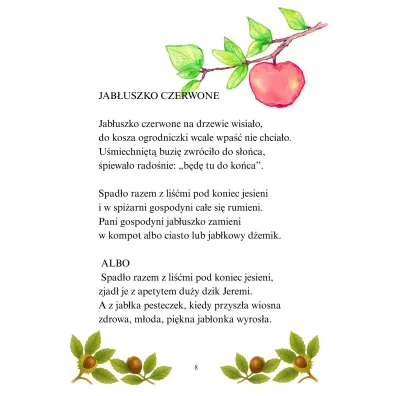 Wierszyki przedszkolaka na ca�y rok szkolny
