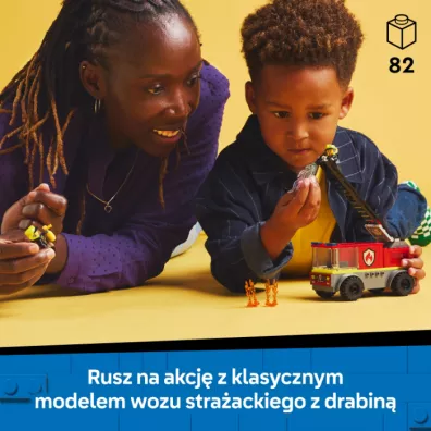 LEGO City W�z stra�acki z drabin� 60463