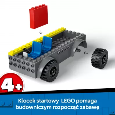 LEGO City W�z stra�acki z drabin� 60463