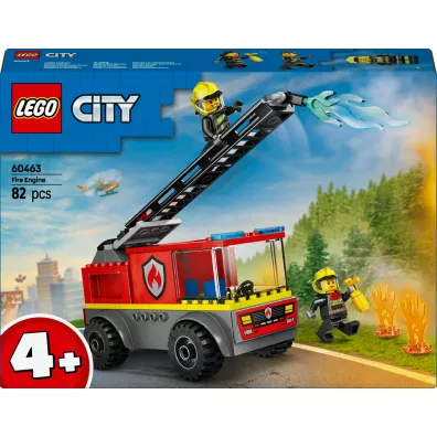 LEGO City W�z stra�acki z drabin� 60463