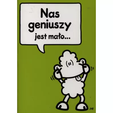 Kukartka Karnet B6 Sheepworld Urodziny, geniusze 00003