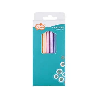 Godan �wieczki makaronikowe metaliczne 12.5x0.8cm