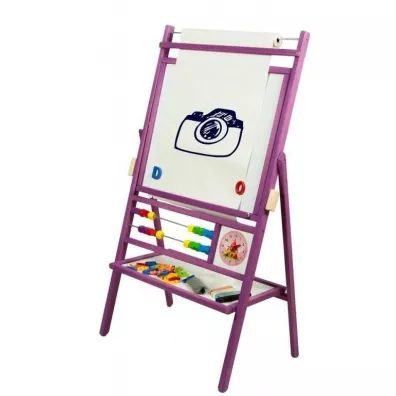 Tablica obrotowa z 2 -rz�dowym liczyd�em fioletowa