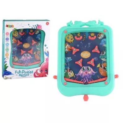 Gra zr�czno�ciowa mini pinball LeanToys