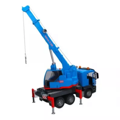 MAN TGS z d�wigiem - niebieski Bruder