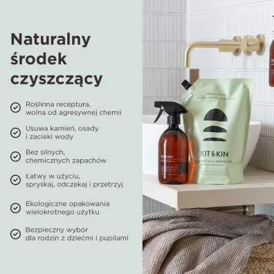 Kit and Kin Naturalny odkamieniacz w sprayu 500 ml