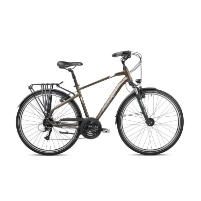 Romet Rower trekkingowy WAGANT 5 2024 br�zowo-bia�y 23 XL