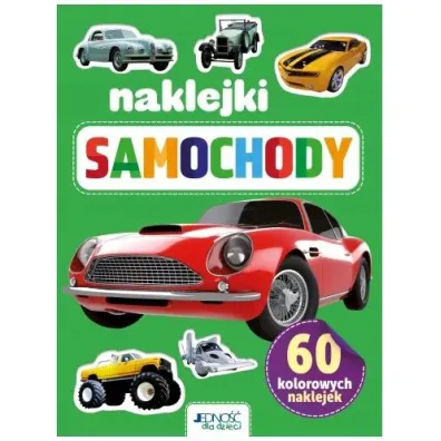 Samochody. 60 kolorowych naklejek